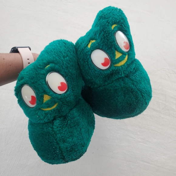 Vintage gumby slippers size small shoes 5 6 - Picture 10 of 11